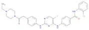 Benzamide, N-(2-chlorophenyl)-4-[[2-[[4-[2-(4-ethyl-1-piperazinyl)-2-oxoethyl]phenyl]amino]-5-fluo…