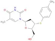 Thymidine, 3'-S-(4-methylphenyl)-3'-thio- (9CI)