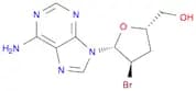 Adenosine, 2'-bromo-2',3'-dideoxy- (9CI)