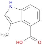1H-Indole-4-carboxylic acid, 3-methyl-
