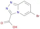 1,2,4-Triazolo[4,3-a]pyridine-3-carboxylic acid, 6-bromo-