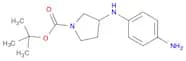 1-Pyrrolidinecarboxylic acid, 3-[(4-aminophenyl)amino]-, 1,1-dimethylethyl ester