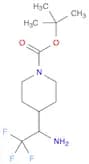 1-Piperidinecarboxylic acid, 4-(1-amino-2,2,2-trifluoroethyl)-, 1,1-dimethylethyl ester