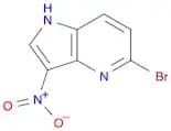 1H-Pyrrolo[3,2-b]pyridine, 5-bromo-3-nitro-