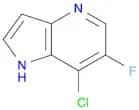 1H-Pyrrolo[3,2-b]pyridine, 7-chloro-6-fluoro-