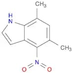 1H-Indole, 5,7-dimethyl-4-nitro-
