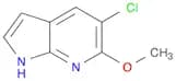5-Chloro-6-methoxy-7-azaindole