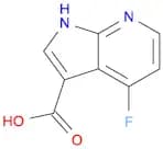 4-Fluoro-1H-pyrrolo[2,3-b]pyridine-3-carboxylic acid