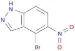 1H-Indazole, 4-bromo-5-nitro-