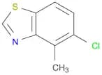 Benzothiazole, 5-chloro-4-methyl-