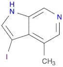 1H-Pyrrolo[2,3-c]pyridine, 3-iodo-4-methyl-