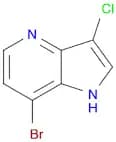 1H-Pyrrolo[3,2-b]pyridine, 7-bromo-3-chloro-