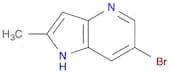 1H-Pyrrolo[3,2-b]pyridine, 6-bromo-2-methyl-