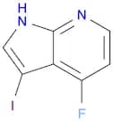 1H-Pyrrolo[2,3-b]pyridine, 4-fluoro-3-iodo-