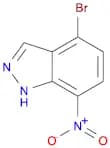 1H-Indazole, 4-bromo-7-nitro-