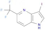 1H-Pyrrolo[3,2-b]pyridine, 3-iodo-5-(trifluoromethyl)-