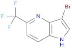 1H-Pyrrolo[3,2-b]pyridine, 3-bromo-5-(trifluoromethyl)-