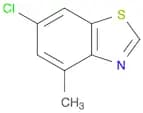 Benzothiazole, 6-chloro-4-methyl-