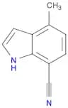 1H-Indole-7-carbonitrile, 4-Methyl-