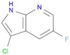 3-chloro-5-fluoro-1H-pyrrolo[2,3-b]pyridine