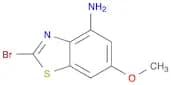 4-Benzothiazolamine, 2-bromo-6-methoxy-