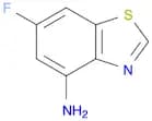 4-Benzothiazolamine, 6-fluoro-