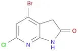 4-bromo-6-chloro-1H,2H,3H-pyrrolo[2,3-b]pyridin-2-one