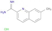 7-Methylquinoline-2-carboximidamide hydrochloride
