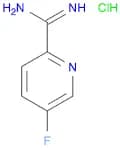 2-Pyridinecarboximidamide, 5-fluoro-, hydrochloride (1:1)