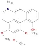 4H-Dibenzo[de,g]quinolin-11-ol, 5,6,6a,7-tetrahydro-1,2,3-trimethoxy-6-methyl-, (R)- (9CI)