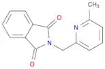 2-((6-Methylpyridin-2-yl)methyl)isoindoline-1,3-dione