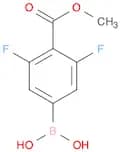 Benzoic acid, 4-borono-2,6-difluoro-, 1-methyl ester