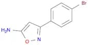 3-(4-Bromo-phenyl)isoxazol-5-ylamine