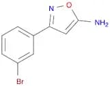 3-(3-Bromophenyl)-5-isoxazolamine