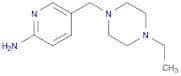 2-Pyridinamine, 5-[(4-ethyl-1-piperazinyl)methyl]-