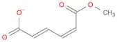 2,4-Hexadienedioic acid, 1-methyl ester, (2Z,4E)-