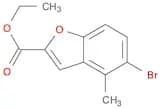 Ethyl 5-bromo-4-methylbenzofuran-2-carboxylate