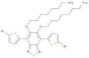 2,1,3-Benzothiadiazole, 4,7-bis(5-bromo-2-thienyl)-5,6-bis(octyloxy)-