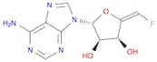 Adenosine, 4',5'-didehydro-5'-deoxy-5'-fluoro-, (4'E)- (9CI)
