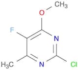 Pyrimidine, 2-chloro-5-fluoro-4-methoxy-6-methyl-