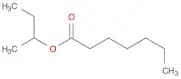 Heptanoic acid, 1-methylpropyl ester