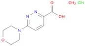 6-Morpholinopyridazine-3-carboxylic acid hydrochloride hydrate