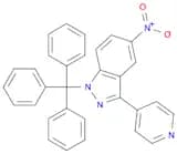 5-Nitro-3-(pyridin-4-yl)-1-trityl-1H-indazole