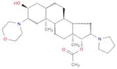 Androstane-3,17-diol, 2-(4-morpholinyl)-16-(1-pyrrolidinyl)-, 17-acetate, (2β,3α,5α,16β,17β)-
