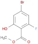 Benzoic acid, 4-bromo-2-fluoro-6-hydroxy-, methyl ester
