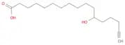 16-Heptadecynoic acid, 12-hydroxy-