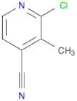 4-Pyridinecarbonitrile, 2-chloro-3-methyl-
