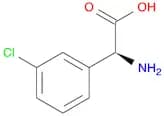 Benzeneacetic acid, α-amino-3-chloro-, (αS)-