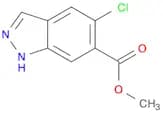 1H-Indazole-6-carboxylic acid, 5-chloro-, methyl ester