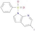 1-Benzenesulfonyl-5-iodo-1h-pyrrolo[2,3-b]pyridine